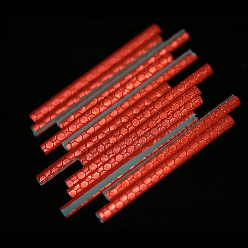 24PCS Bicycle Bike Wheel Spokes Reflective Sticks Tube Safe Cycle Spoke Reflector Safety Clip Wheel Reflective Tube