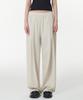 MUSINSA STANDARD WOMAN Women'S Cooling Deep Tuck Wide Elastic Waist Pants [Cream]