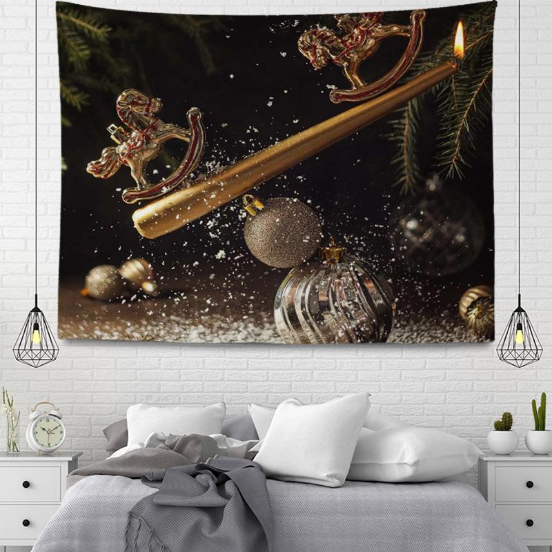 Weihnachtsserie zum Aufhängen, Stoffteppich