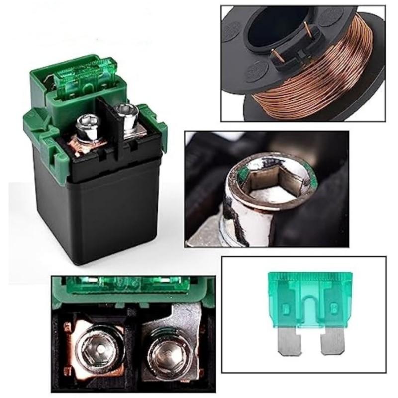 Motorcycle  Starter Relay Solenoid Electrical for Kawasaki ZZR600 ZZR 600 ZX750 NINJA ZX-7R ZRX1100 1200 ZX-6R ZX6J ZX6R KLE650