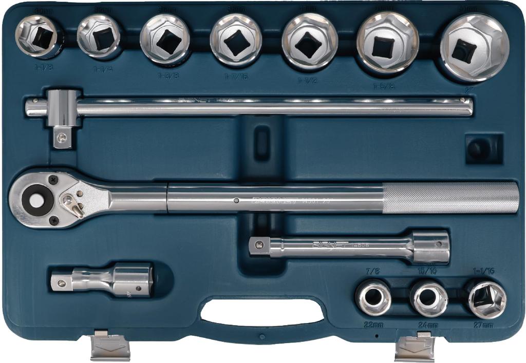 SIGNET Drive MM Socket Wrench Set 14715 3/4" 15-Piece