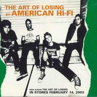 

CD AMERICAN HI-FI - Art O Losing SIC1094 ISLAND Canada Рок Б/У