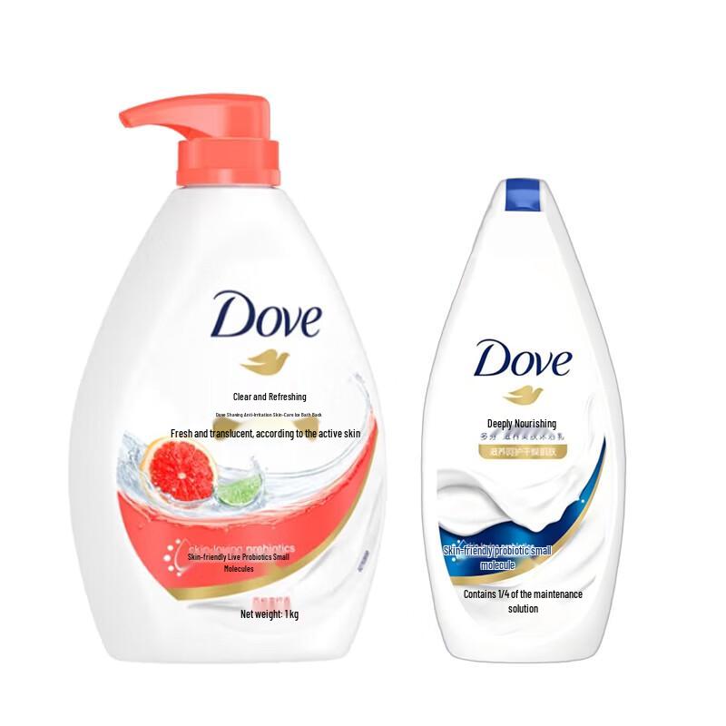 Dove Fresh & Nourishing Body Wash Set