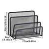 Metal Table File Rack Three Layers Document Organizer High Quality Mail Holder  School Office
