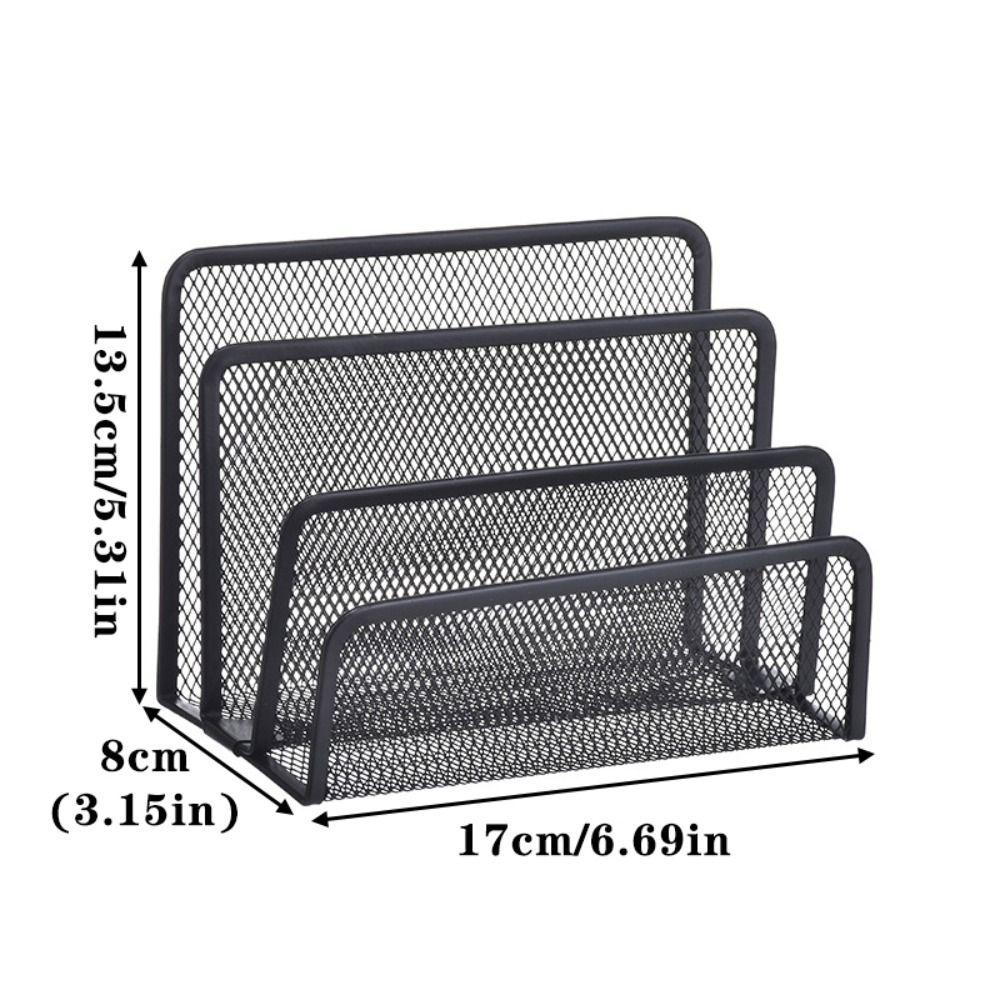Metal Table File Rack Three Layers Document Organizer High Quality Mail Holder  School Office
