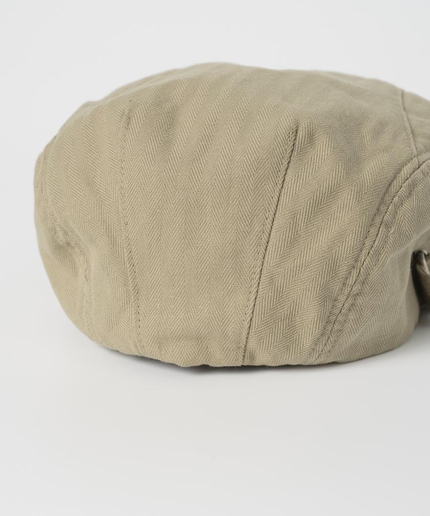 MILLO WOMEN Herringbone Hunting Cap [Beige]