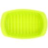 Wahei Freiz Mikrowellenkocher Silikon-Dampfgarer, RakuCHIN! Silikon, Mittel, Limettengrün, RR-5273