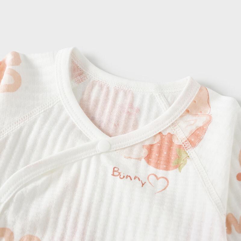TONGTAI Baby Pure Cotton Summer Kimono Bodysuit