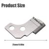 Metal Sewing Machine Upper Lower Cutter Blade 788013009 788011007 for 664 204D 3434D 504D 7933 8002D 9102D Accessories
