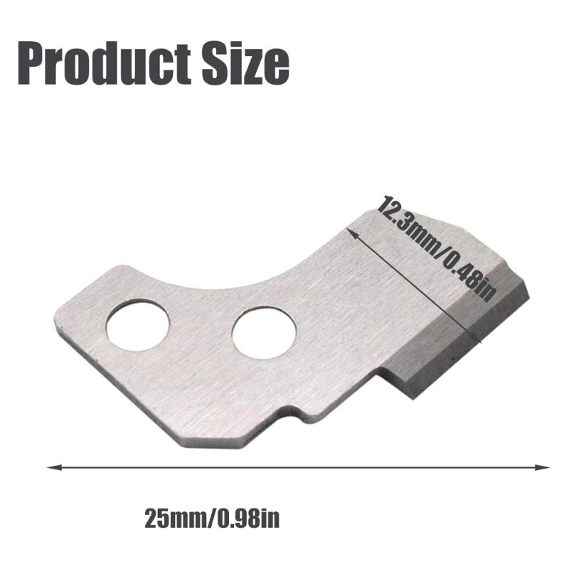 Metal Sewing Machine Upper Lower Cutter Blade 788013009 788011007 for 664 204D 3434D 504D 7933 8002D 9102D Accessories