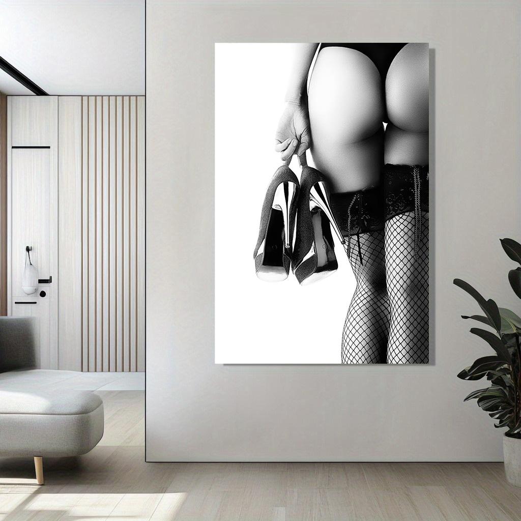 Black and White Sexy Woman Poster Nude Girls Canvas Print Painting Picture For Living Room Home Decor