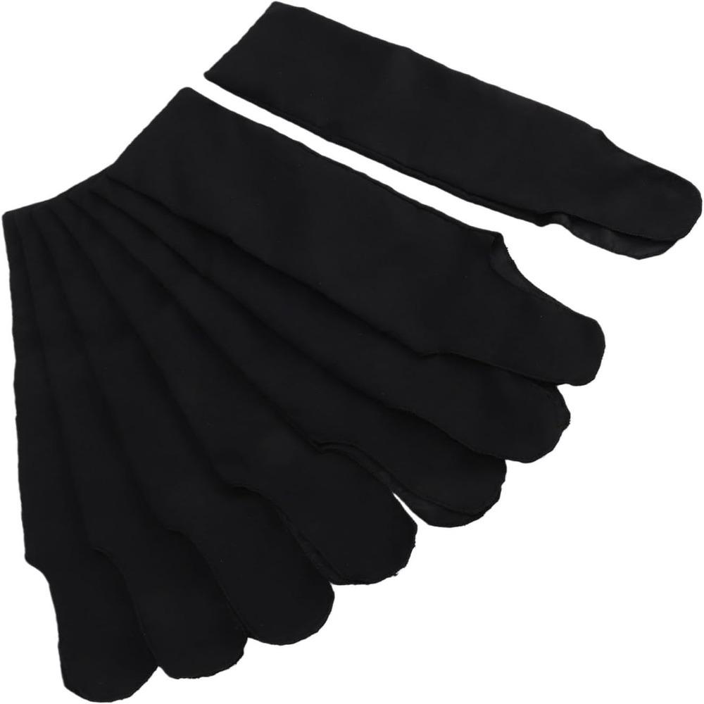8pcs Woven Nylon Fabric Horse Mane Cover Bags Lightweight Woven Nylon Mane Bags Show Day Grooming