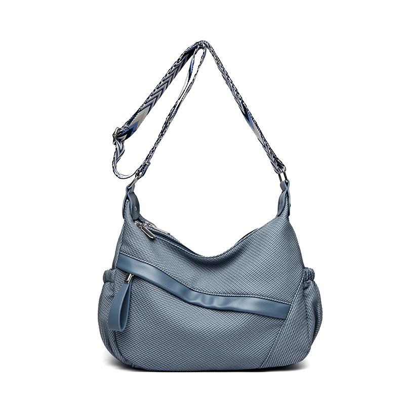 

Женская сумка Большая вместимость Сумка через плечо Сумка для матери среднего возраста Сумка кроссбоди синий