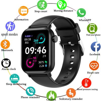 Montre Connectée Homme Appel Bluetooth Montre Connectée Femme Montre Fitness Numérique Sport Montres Étanches Pour Iphone Xiaomi Huawei