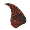 Water Drop Shape Acoustic Guitar Pickguard Celluloid+Plastic Scratch Plate  For Guitarist