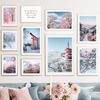 Winter Tokyo Mount Fuji Sakura Snow Quote Wall Art Canvas, Nordic Posters and Prints, Pictures for Living Room Decoration