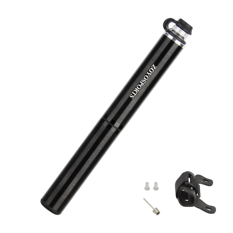 160 PSI Bike Pump With Gauge Fits Presta and Schrader Accurate Inflation Mini Bicycle Tire Pump With the Pressure Indicator
