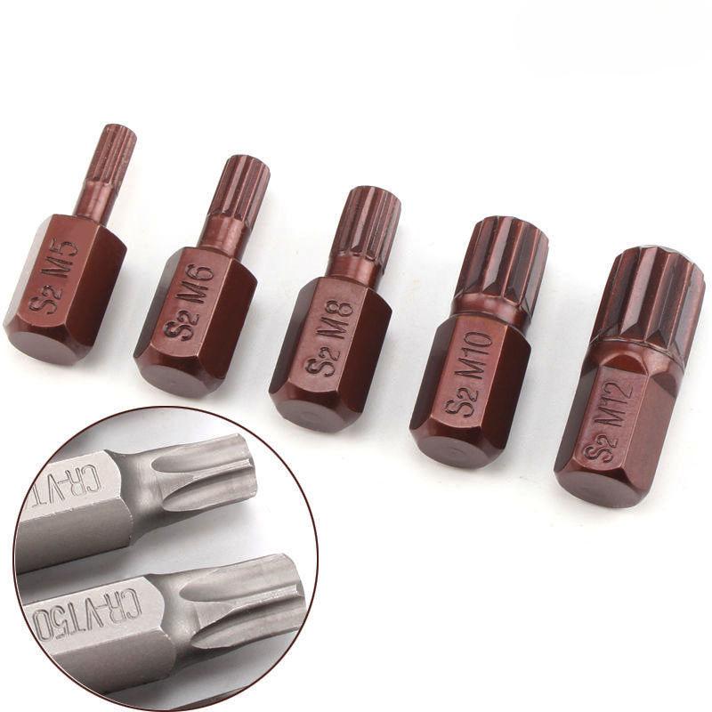 40-Piece Torx & Hex Star Bit Set for Auto Repair & Car Maintenance