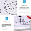 LISM Aluminum Frame Wall-Mounted Erasable Basketball Tactical Board