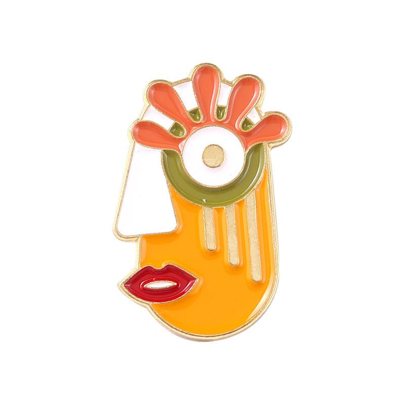 Brooches Artistic Geometric In Alloy Material For Trendsetting Accessories Fashion