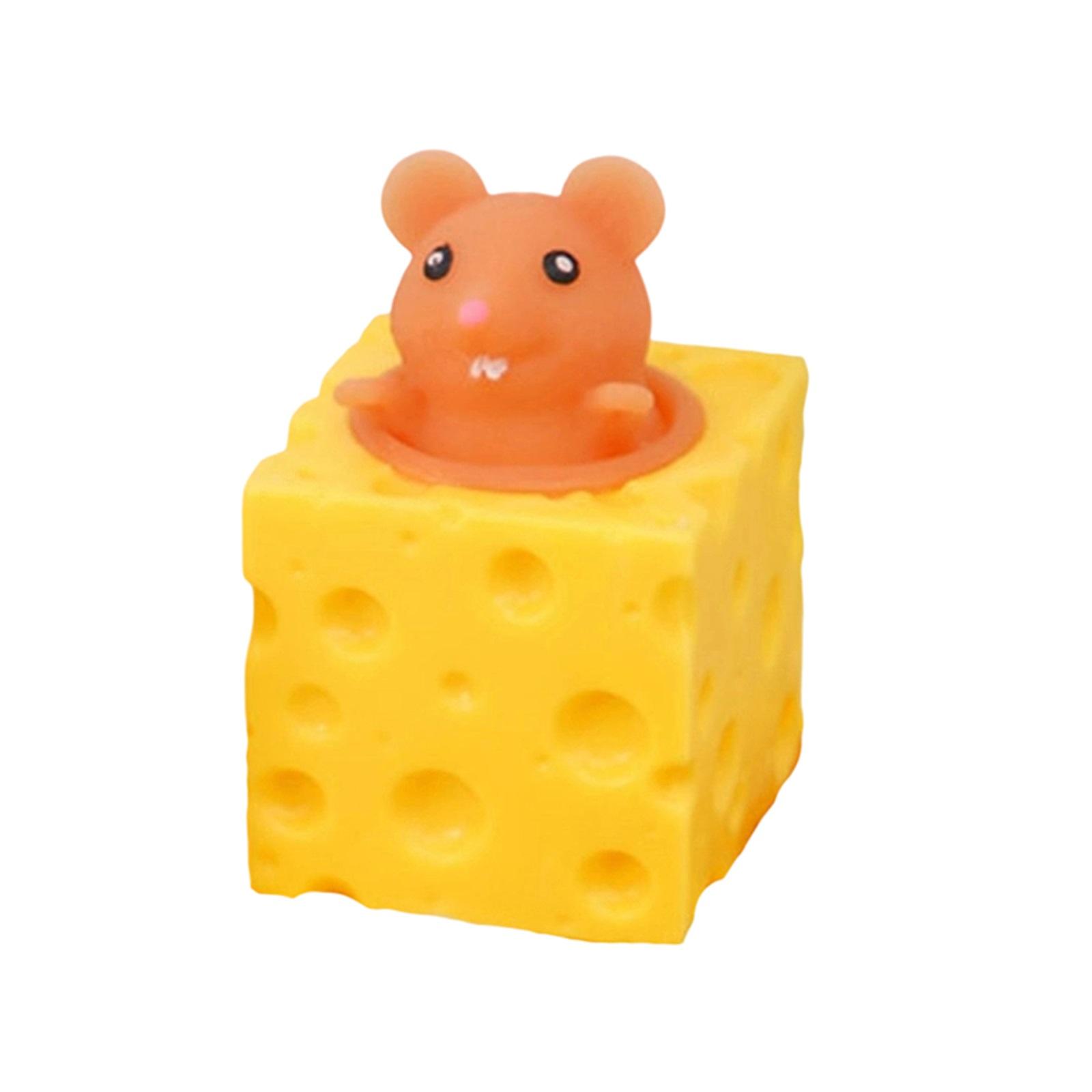 

Cheese Mouse Pinchs, Plays, Plays, Cute, Relieves Stress, Makes People One Size светло-коричневого