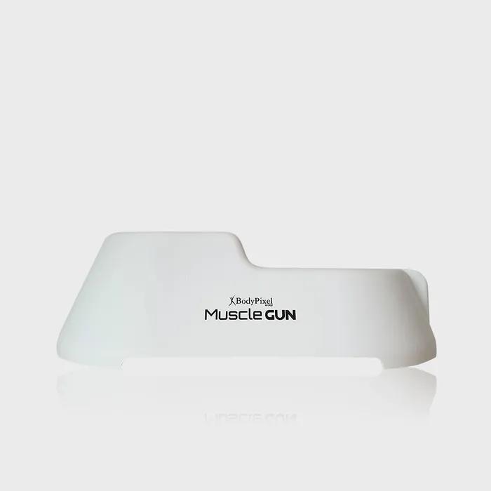 

Белая специальная подставка для зарядки массажного пистолета