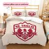 NK Triglav Kranj Pattern Bedding Quilt Set  Home Decoration  Gift (1 * duvet cover + 2 * pillowcase  without core).xwn