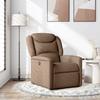 VidaXL Recliner Brown Fabric, Armchair, TV Recliner, Stroller, Recliner for People 4015600