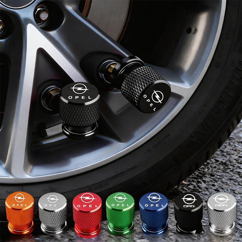 4 Stück Auto Rad Reifen Ventilkappen Luftventilabdeckungen Zubehör Für Opel Astra j Insignia Astra g Corsa Zafira b Mokka Vivaro Meriva