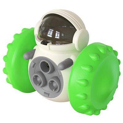 New Dog Toy: Balance Car Tumbler & Slow Feeder