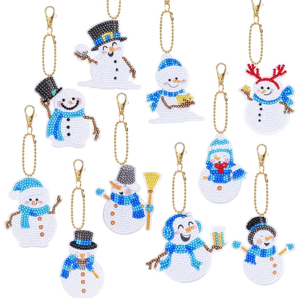 Keychain Kit DIY Christmas Halloween for Kids Adults
