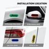 For Jeep Car Door Protection Reflective Car stickers Styling Cherokee Patriot Liberty Wrangler JK JL Commander AKN1