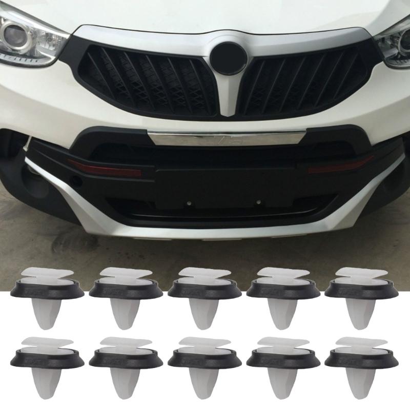 20pcs Car Door Panel Retainers Strong Plastic Clips Quick Snap On Fasteners Suitable for Multiple Vehicle Models