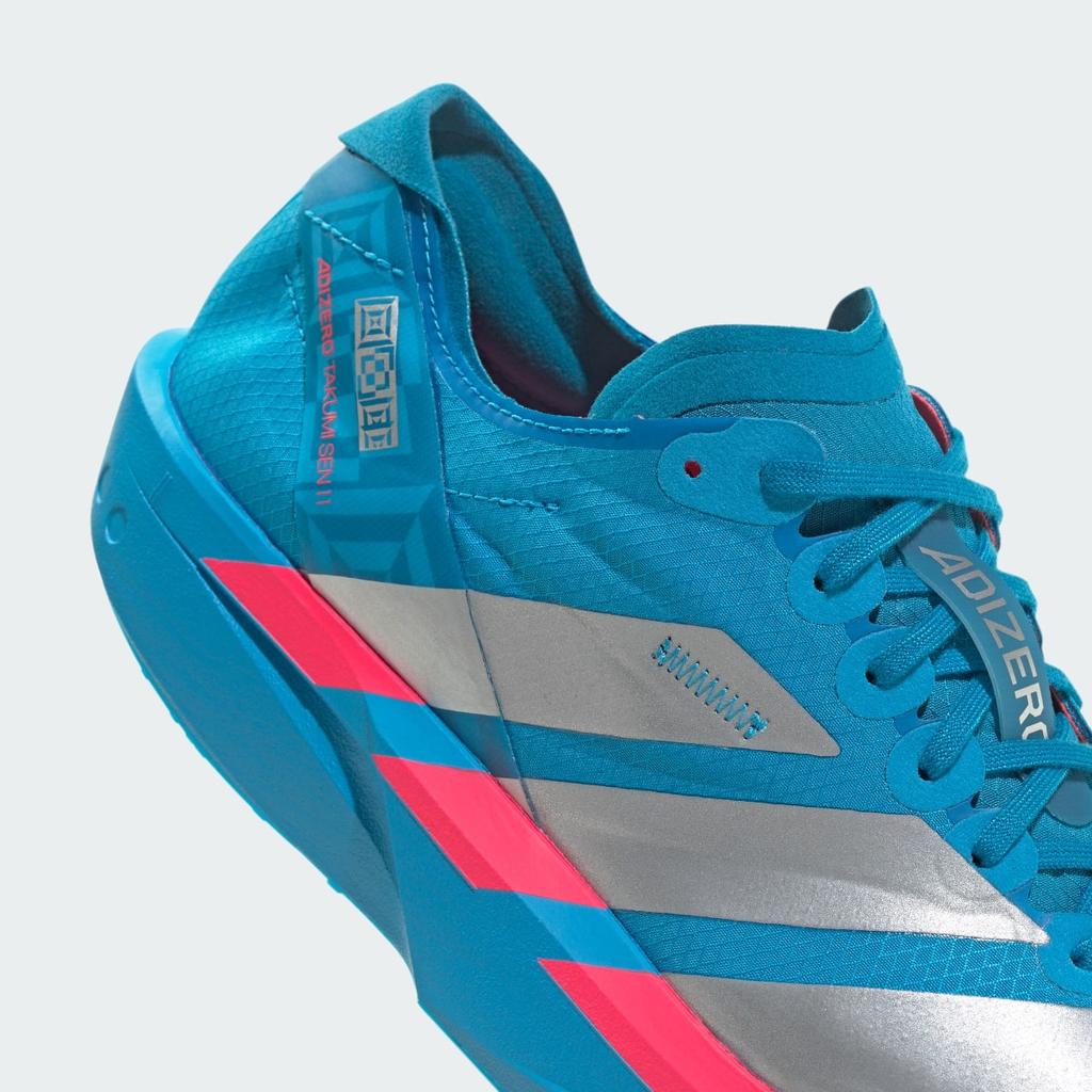 adidas Adizero Takumi Sen 11 JR4795 Women's Performance Sports Shoes Solar Blue / Silver Metallic / Dark Solar Blue