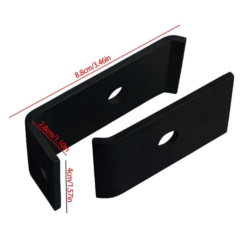 Completes Metal Grid Fence Fastener Set Includes 5 Brackets Screws Bolts For Outdoor Garden Installation