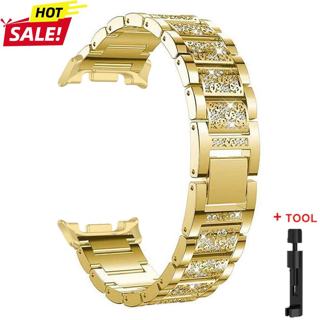 Women’s Diamond Band For Samsung Galaxy Watch 8 40mm 44mm 8 Classic 46mm Watch Strap for Galaxy Watch 7 Ultra 47mm/Ultra 2026