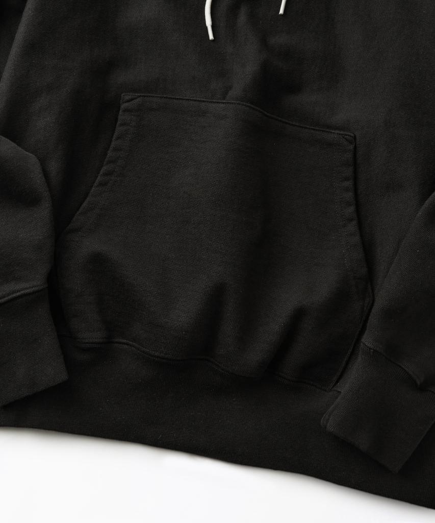 Reverse Heavy Hood Sweat_Black