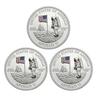 Artemis II Commemorative Coin Double-Sided Astronaut Challenge Coin U.S. Lunar Landing