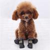 Fashion Warm Pet Snow Boots Waterproof Non Slip Winter Pet Dog Shoes Soft /PU Dog Rainshoes for 4Pcs/Set Winter