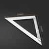 Stainless Steel Right Angle Gauge Measuring Tool Triangle Ruler Angle Square Ruler  Woodworking