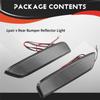 Car Rear Reflector Light Bumper Taillight Fog Light Brake Light For Mitsubishi DELICR MINI