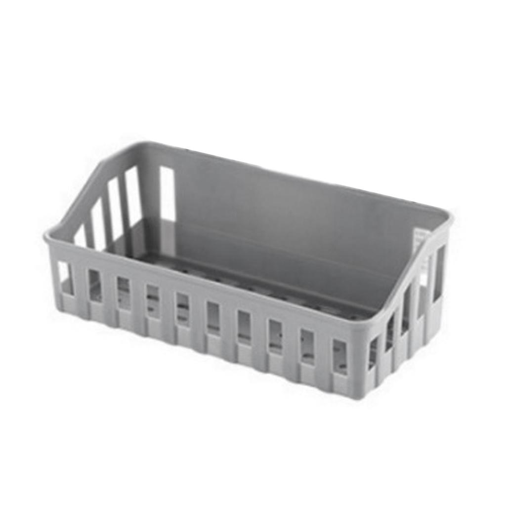 Bathroom Shelf Wall Mounted Multifunctional Wall Hanging Toiletry Storage Basket Rack with Hollow