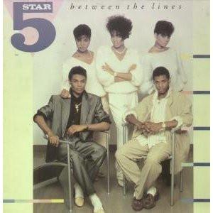 

LP Record FIVE STAR - Between The Lines 66351R TENT 1987 US Rap & Hip-Hop/R&B Used