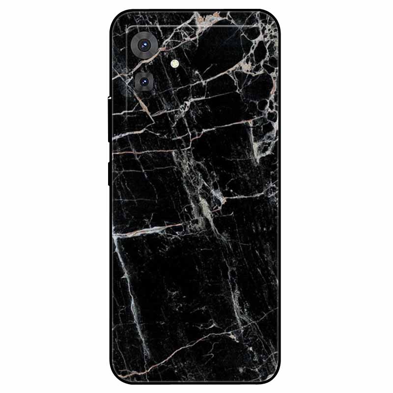 For Cubot Note 21 Case Flower Marble Silicon TPU Soft Phone Bag Cover for CUBOT Note 21 2023 COOL Printing Fundas for Note21