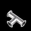 FGO 316L Stainless Steel Hygienic Quick Clamp Tee