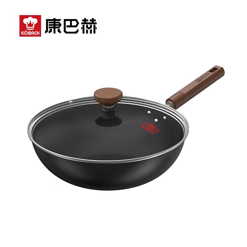 KOBACH Selected Titanium Non-stick Iron Wok