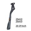 20x4.0 26x4.0 26 27.5 28 29 Inch Ebike Parts Accessories All Aluminum Electric Bicycle Foot Support Stand Kickstand Parking Rack