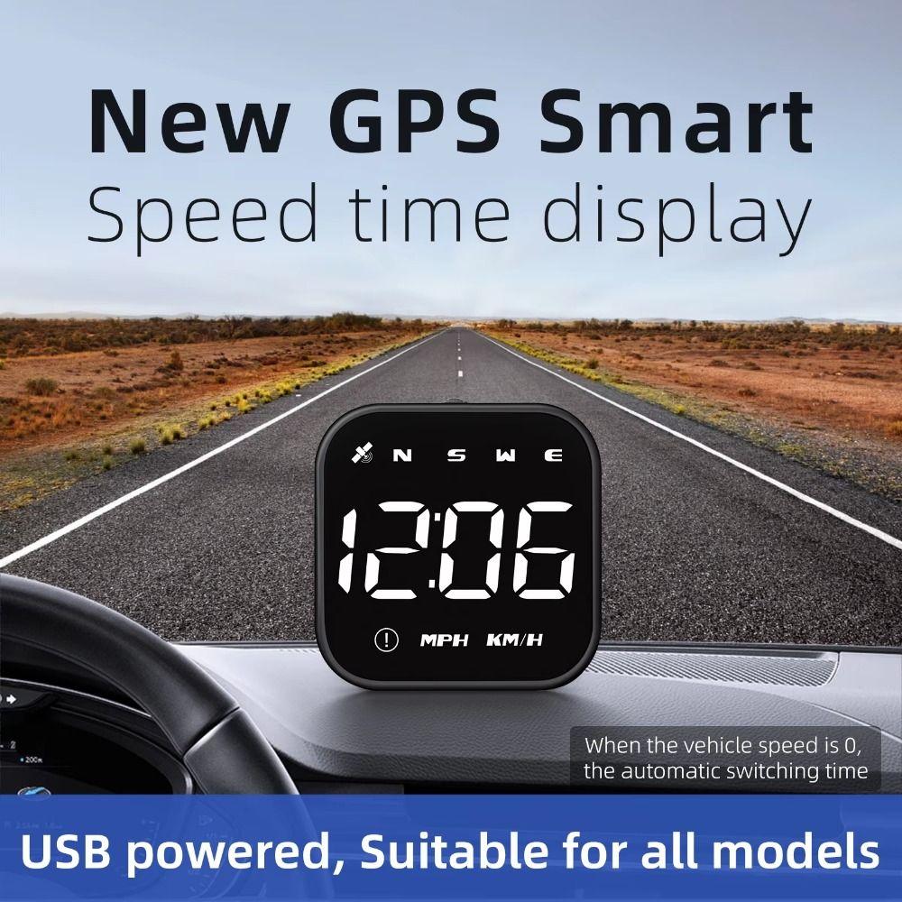 Portable Car Head Up Display HUD GPS Digital Speedometer Digital Speedometer Car Accessories