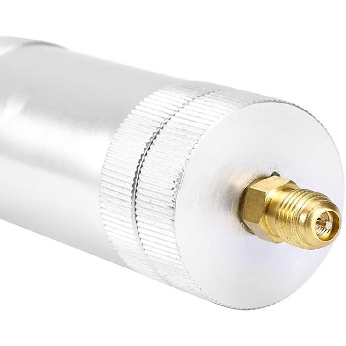 Ac Oil Injector R134A,1 4SAE R134 2 oz Oil Injector R134A R12 R22 Car A C AC Oil Dye oz Injection Tool automotive air conditioning repair tools