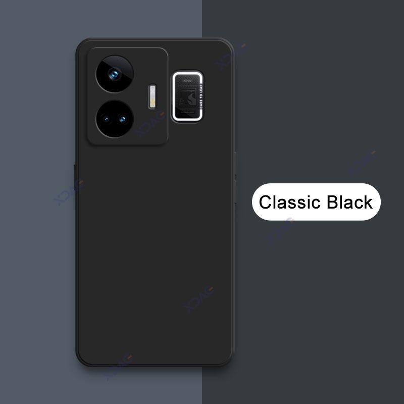 Mobile Covers for Realme GT Neo 5 5G Soft Luxury Square Liquid Silicone Phone Cases RealmeGT Neo5 GTNeo5 240W Double Liner Coque